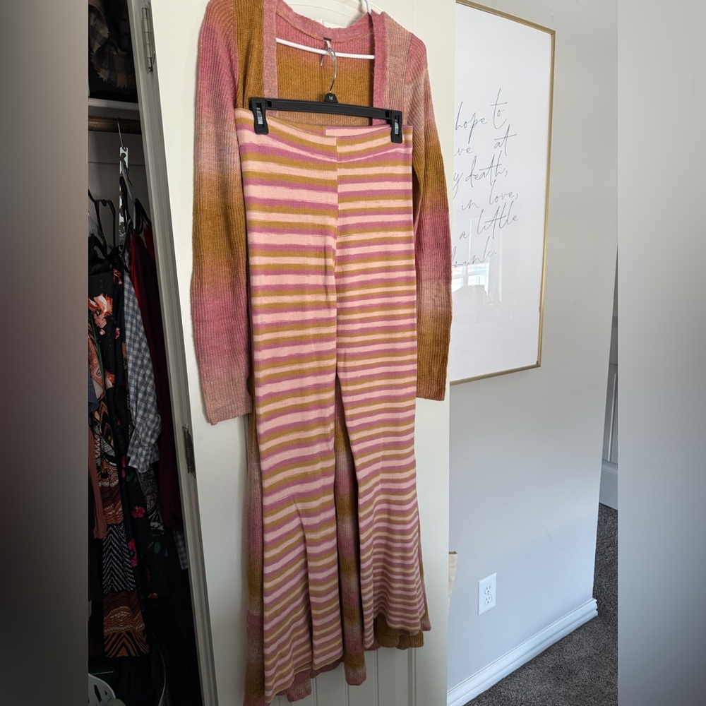 Free people matching lounge set